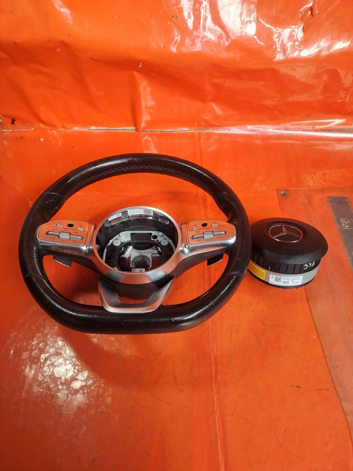 ✅MERCEDES CLA 180 AMG LINE 1.3 PETROL 2021 MULTIFUNCTION STEERING WHEEL Warranty - Image 8