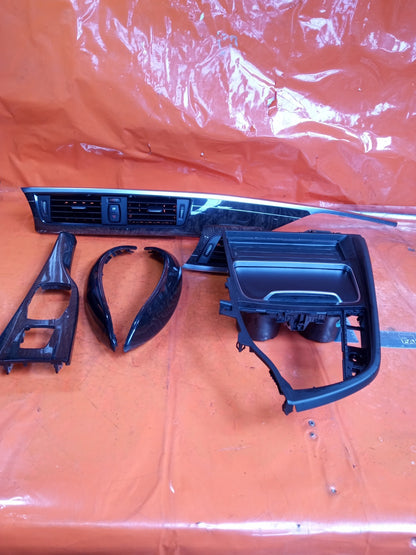 ✅2016 BMW 4 Series F33 Fine Ash Grain Wood Interior Trim Set 7348941 + Warranty - Image 4