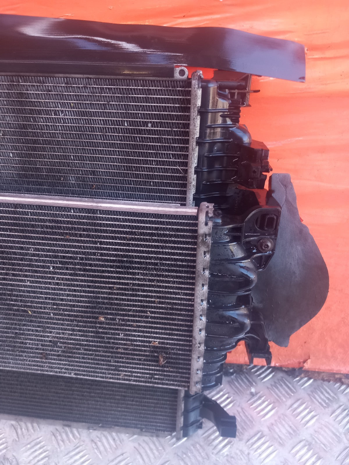 2021 VW Transporter T30 Radiator Rad Pack 7E0121253C Warranty A412 - Image 2