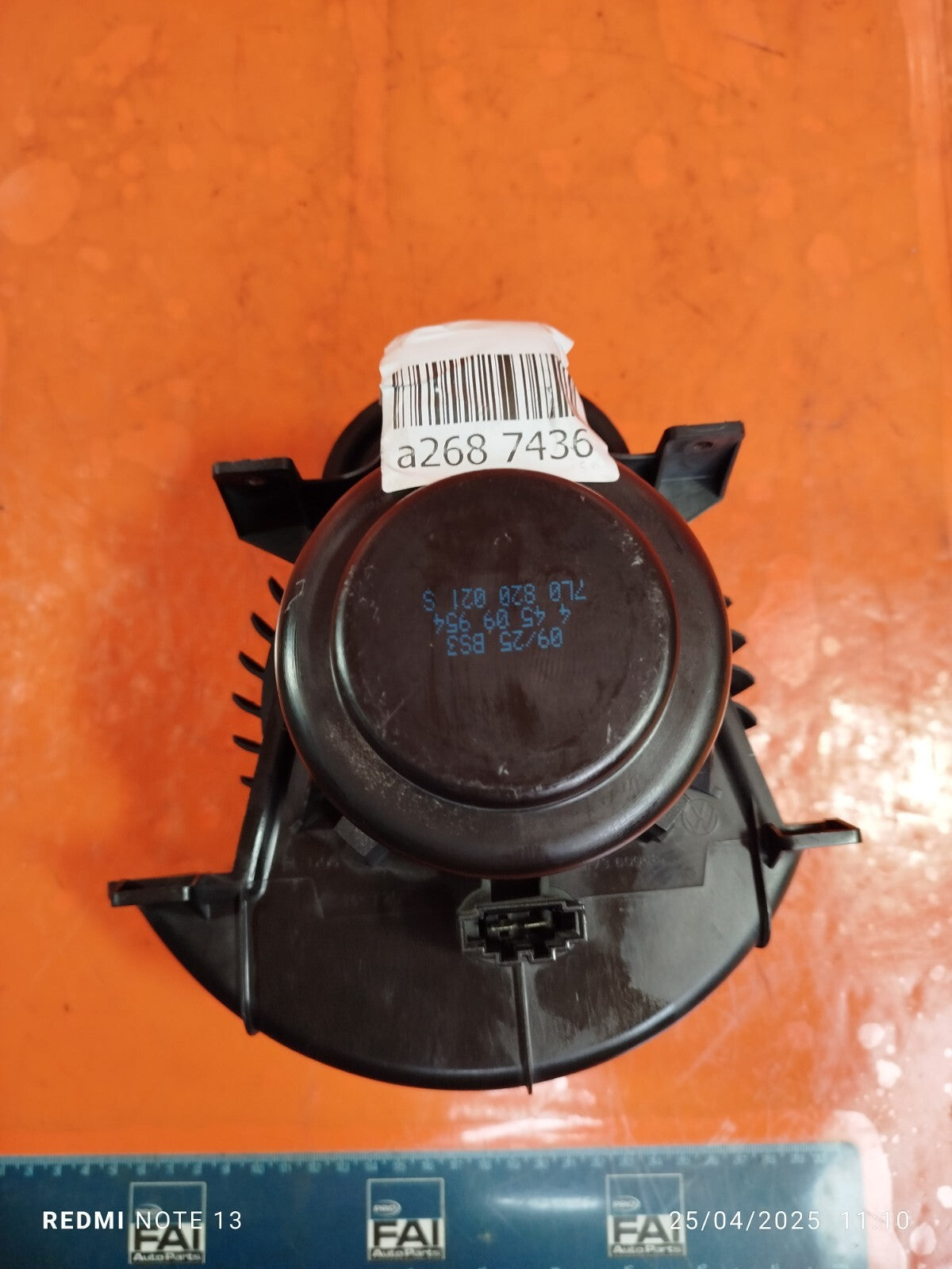 ✅Porsche Cayenne V6 2010 3.6 Petrol Heater Unit Heater Blower Motor 7L0820021S - Image 11