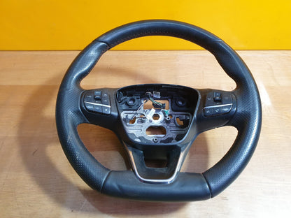 ✅2018 FORD FOCUS MK4 LEATHER STEERING WHEEL JX7J3600GB + WARRANTY A175 - Image 6