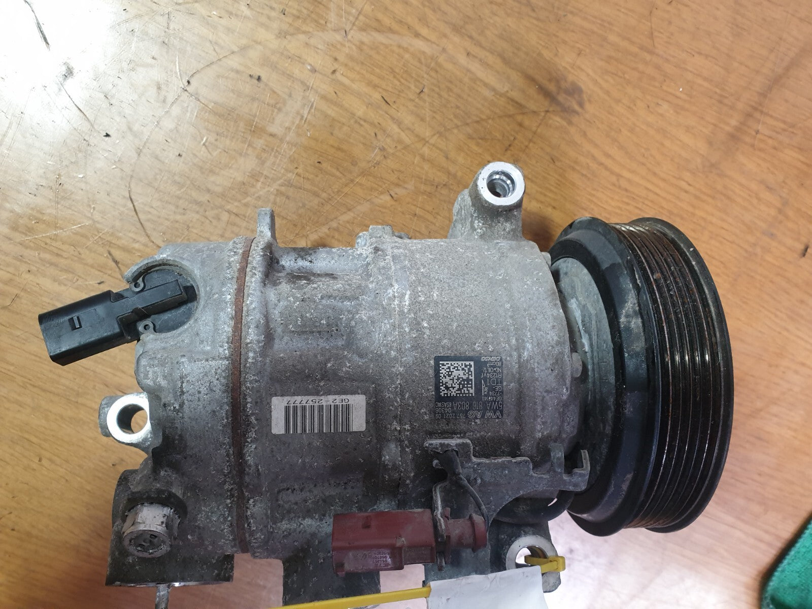 ✅VW GOLF MK8 1.5 PETROL 2022 AIR CON COMPRESSOR PUMP 5WA816803A Warranty A191 - Image 11