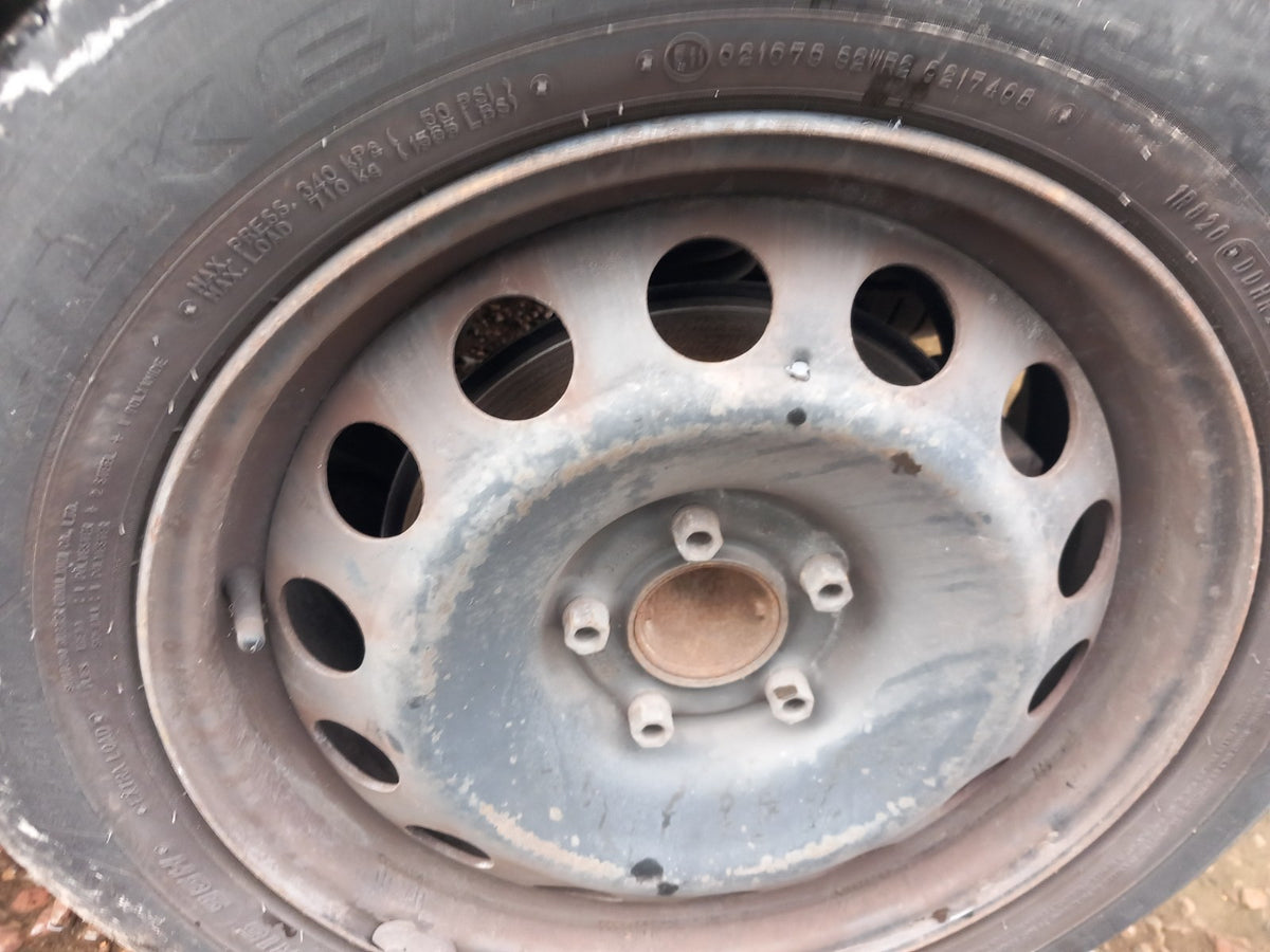 2022 Peugeot Partner K9 Steel Wheel w/ Tyre 205/60 R16 Warranty A419 - Image 2