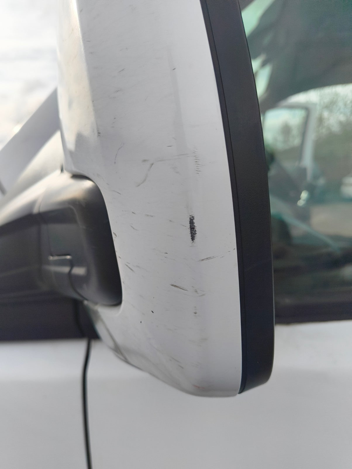 ✅Ford Tourneo Custom 2.2 Diesel 2015 Front Left Wing Mirror Power Fold White - Image 3