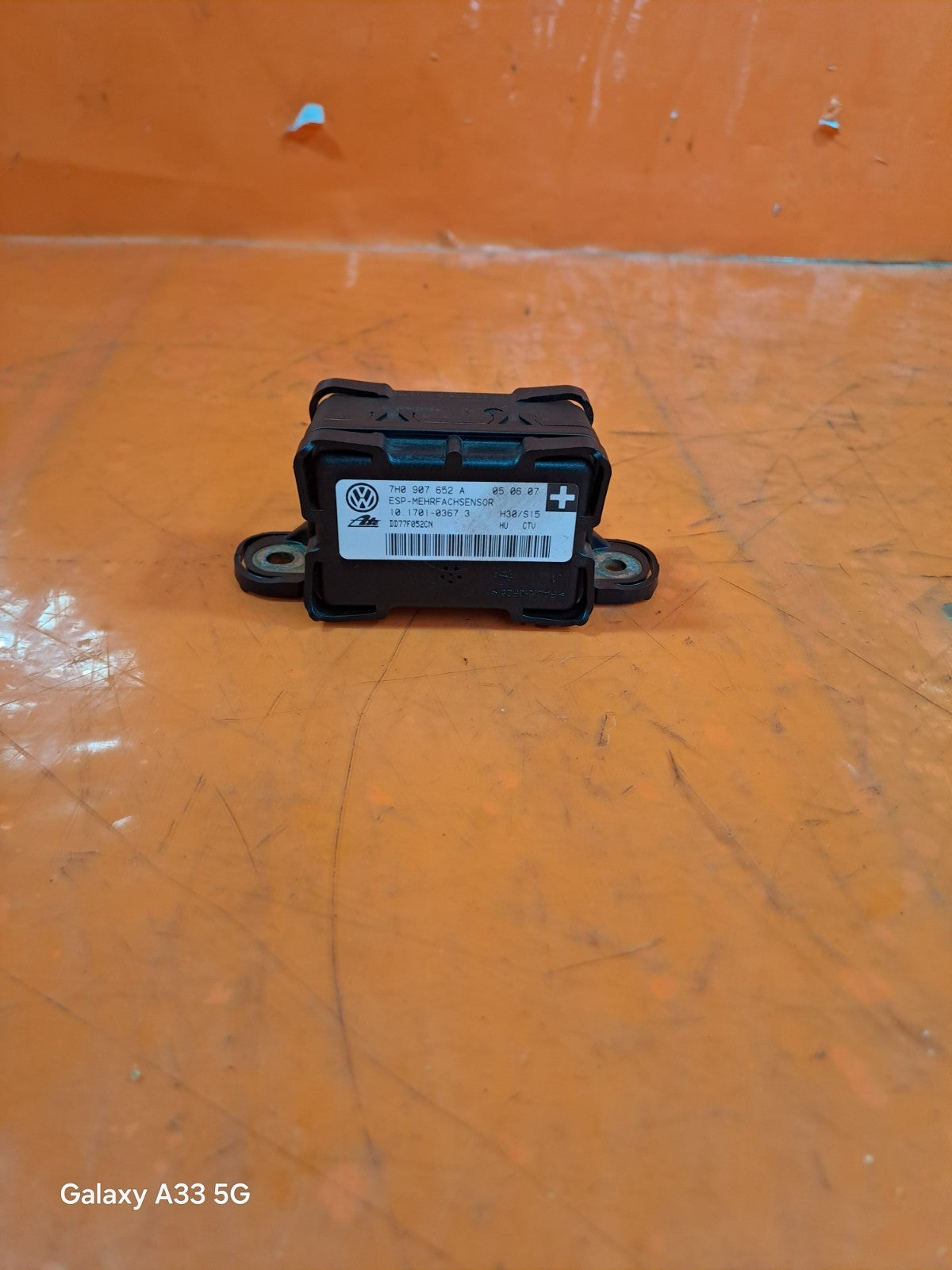 ✅2007 AUDI Q7 4L 3.0D YAW RATE SENSOR 7H0907652A + WARRANTY A295 - Image 1