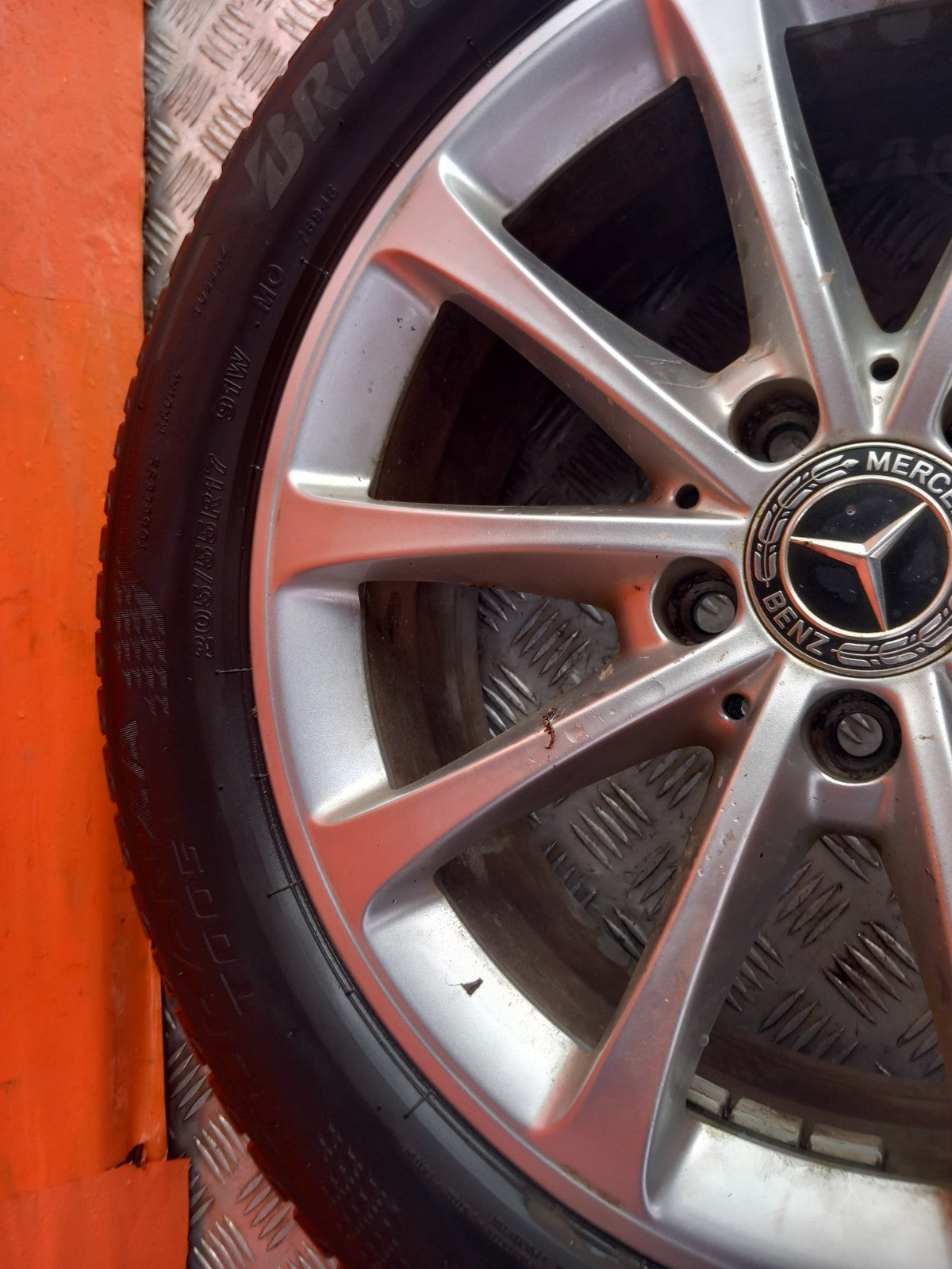 Mercedes A Class W177 Sport 2018 Alloy Wheel w/ Tyre 205/55 R17 Warranty A297 - Image 2