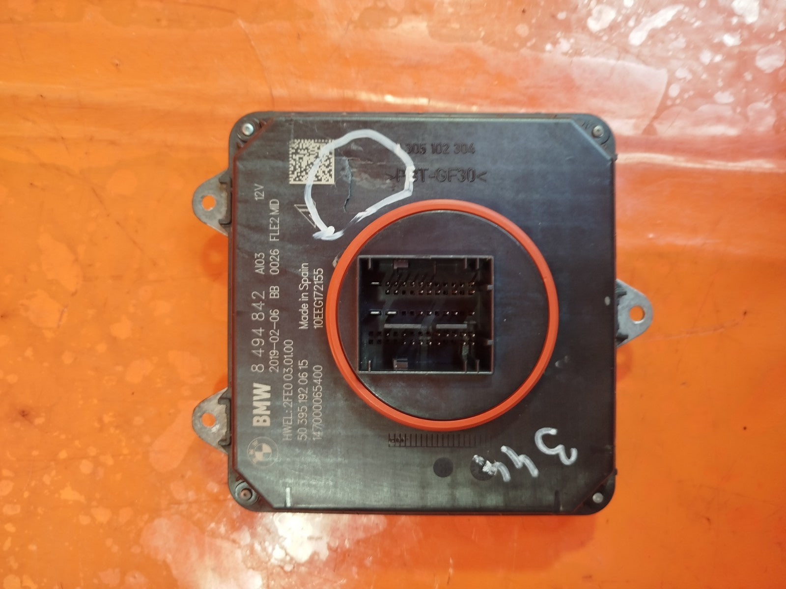 ✅BMW F23 218D 2.0 DIESEL 2019 HEADLIGHT BALLAST CONTROL MODULE 8494842 Warranty - Image 2