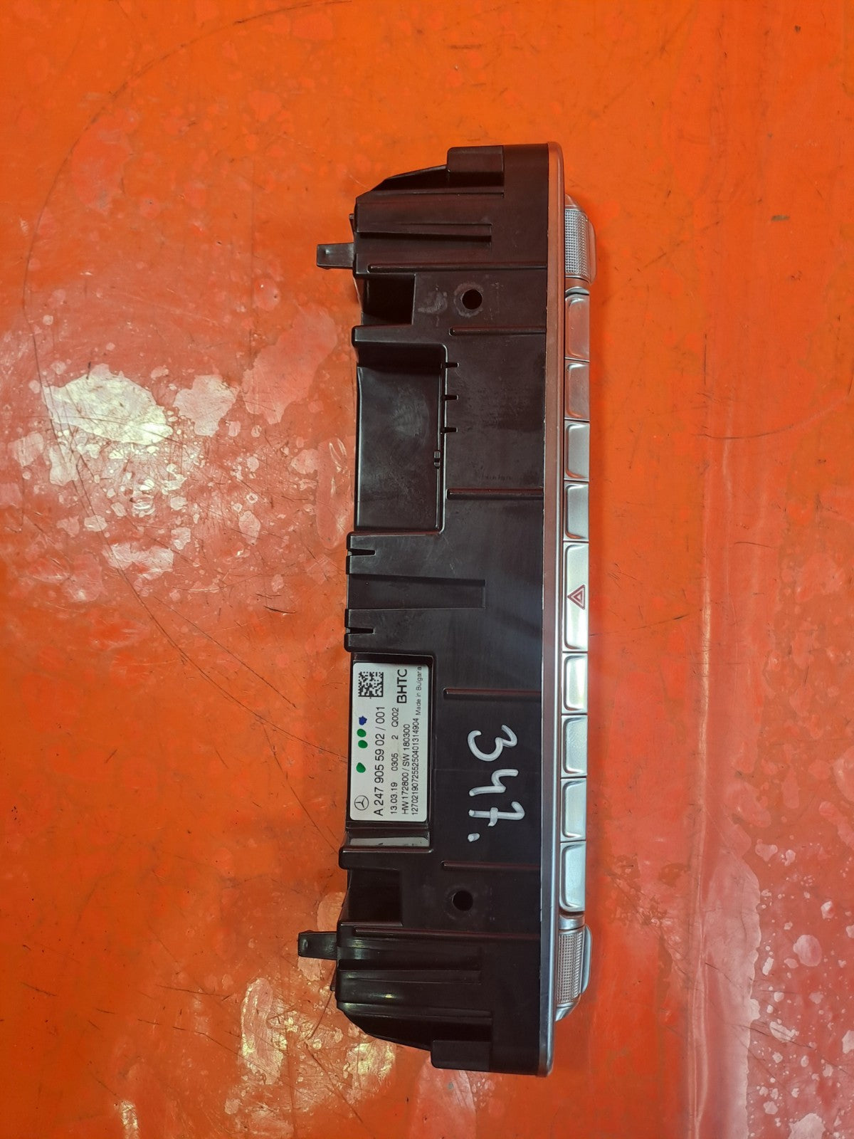 ✅2019 MERCEDES A CLASS W177 A/C HEATER CLIMATE CONTROL SWITCH PANEL A2479055902 - Image 7