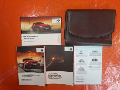 ✅BMW F22 218D SPORT 2.0 DIESEL 2015 OWNERS MANUAL HANDBOOK Warranty A361 - Image 3