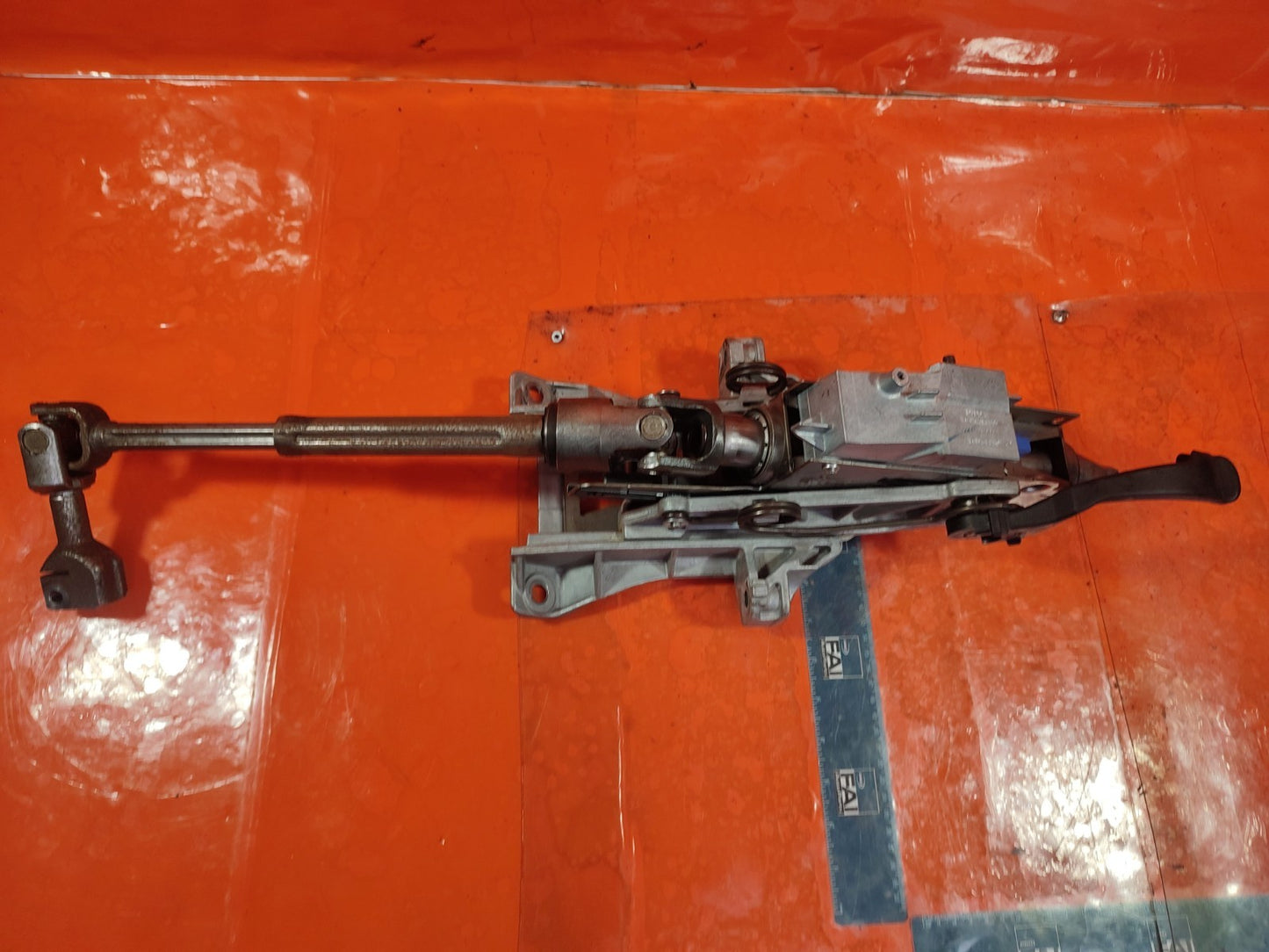 ✅2018 FORD GALAXY ZETEC STEERING COLUMN 7G91-3F880  + WARRANTY A301 - Image 2