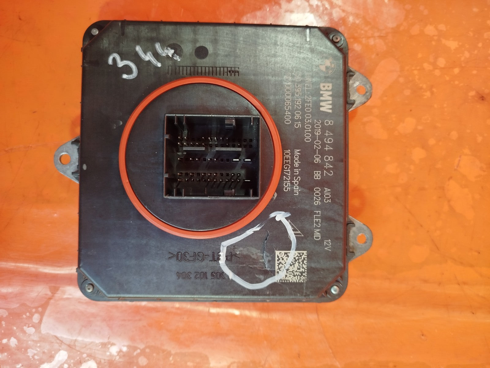 ✅BMW F23 218D 2.0 DIESEL 2019 HEADLIGHT BALLAST CONTROL MODULE 8494842 Warranty - Image 8