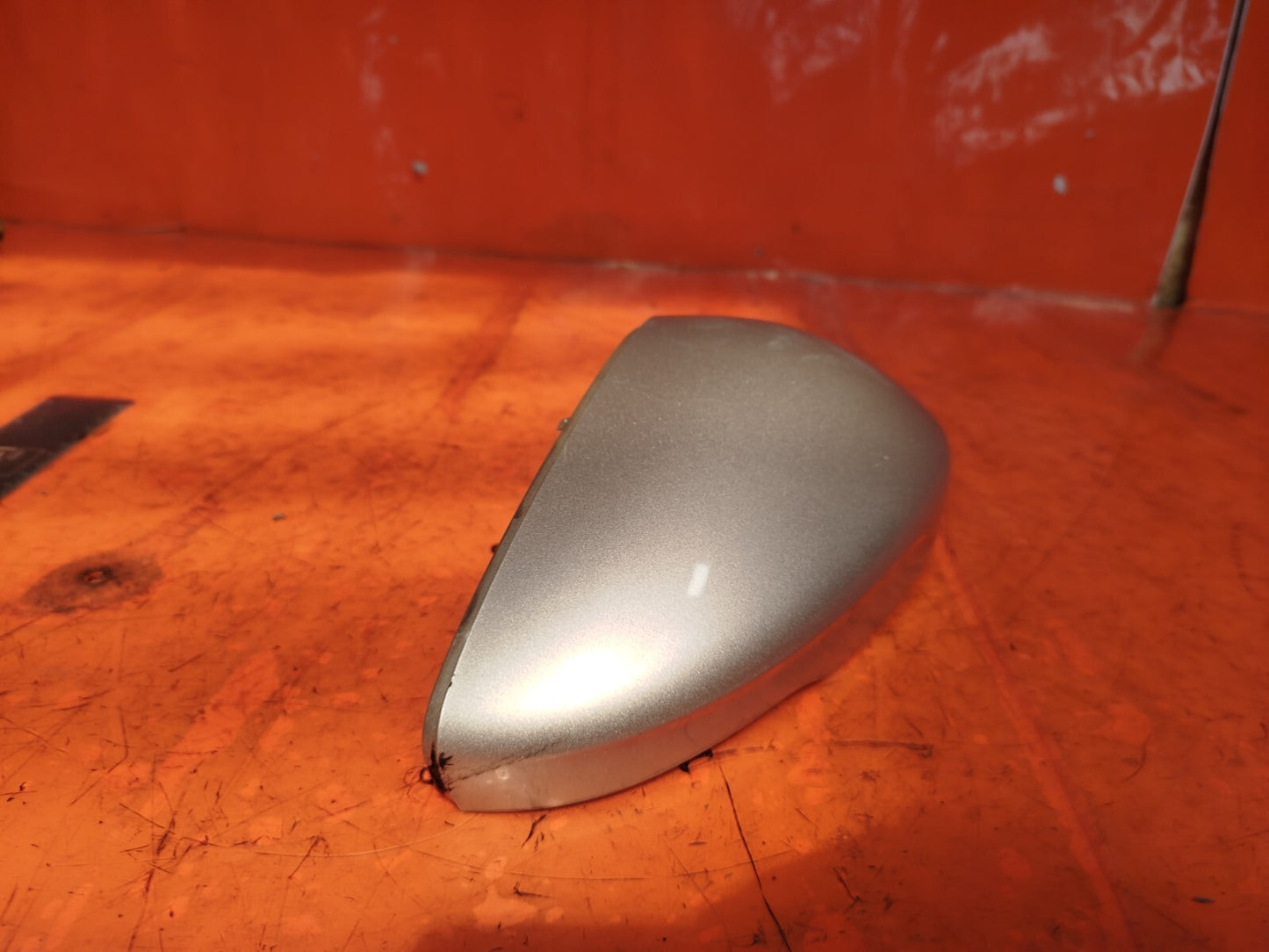 ✅FORD FOCUS MK4 1.5 DIESEL 2018 FRONT RIGHT WING MIRROR COVER SILVER JX7B17K746 - Image 1