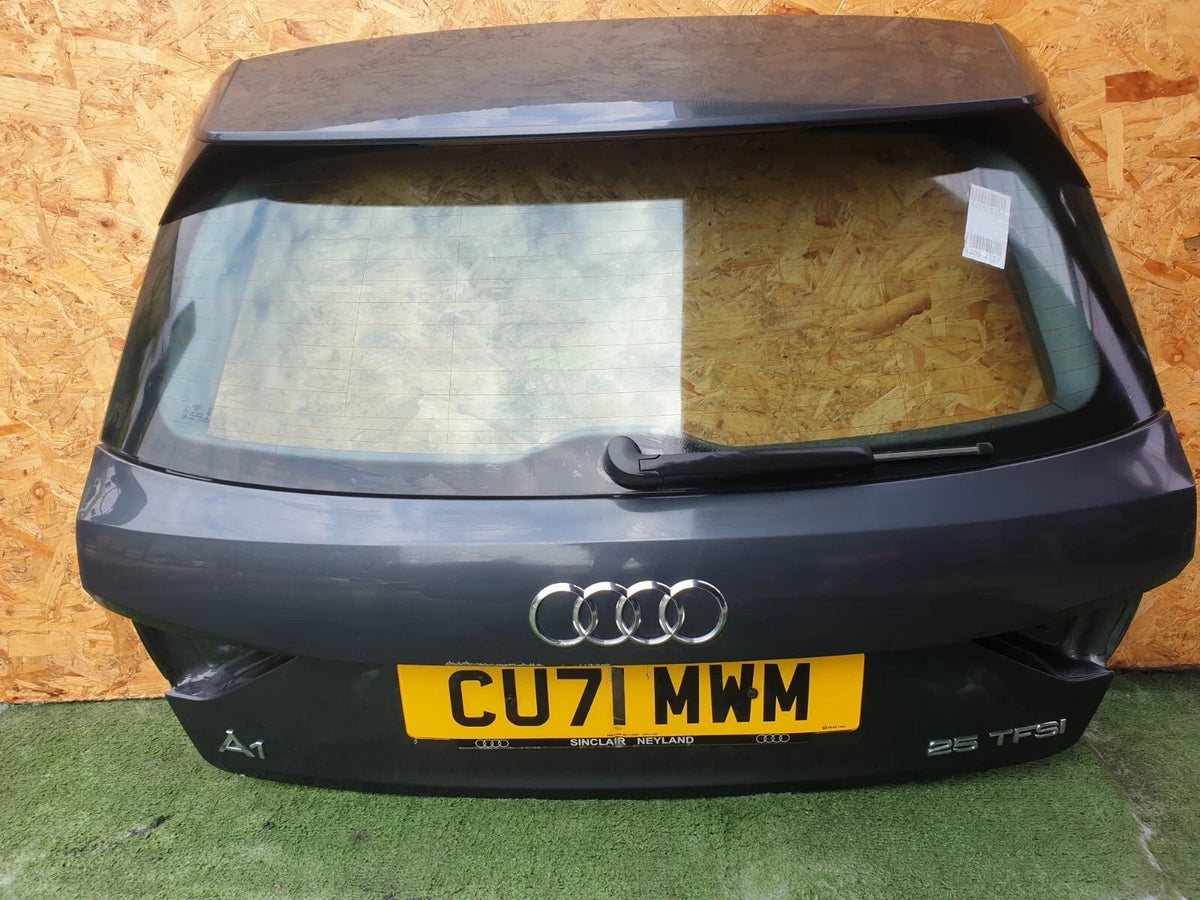 Audi A1 Sport 1.0 Petol 2022 Tailgate Boot Lid Grey Scratches A205 - Image 2