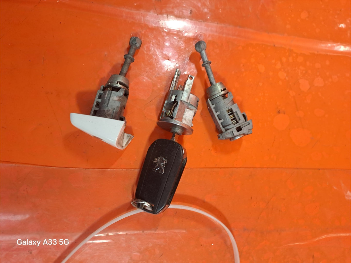 ✅PEUGEOT 308 1.5 DIESEL 2019 LOCK SET & KEY 9674001080 Warranty A309 - Image 3