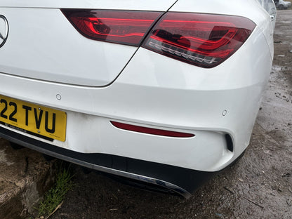 ✅2022 Mercedes CLA W118 AMG Line Rear Bumper White (149) W/O Lights A374 - Image 4