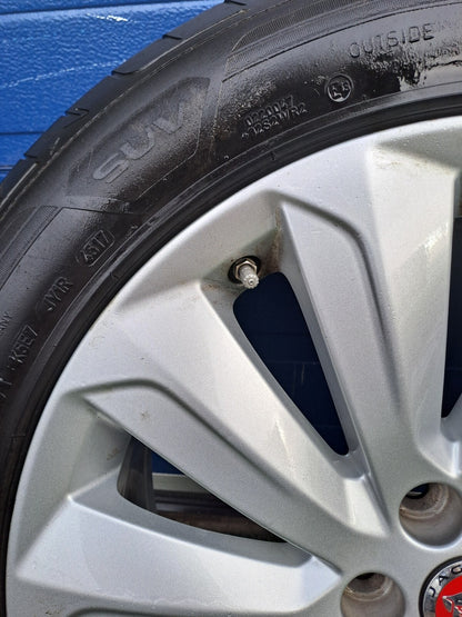 ✅2018 Jaguar E-Pace X540 Alloy Wheel With Tyre 235/55 R19 + WARRANTY A102 - Image 2