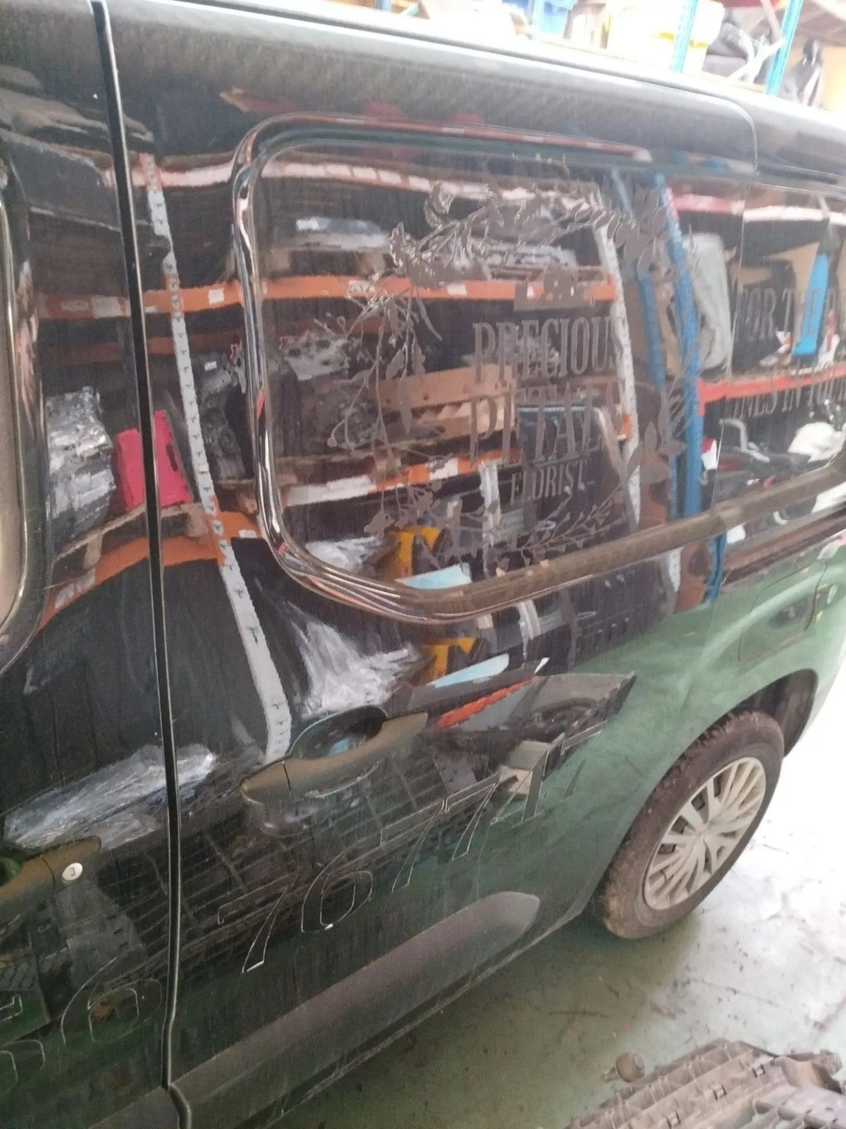 Citroen Berlingo MK3 1.5 Diesel 2021 Left Side Sliding Door Black Warranty A415 - Image 3