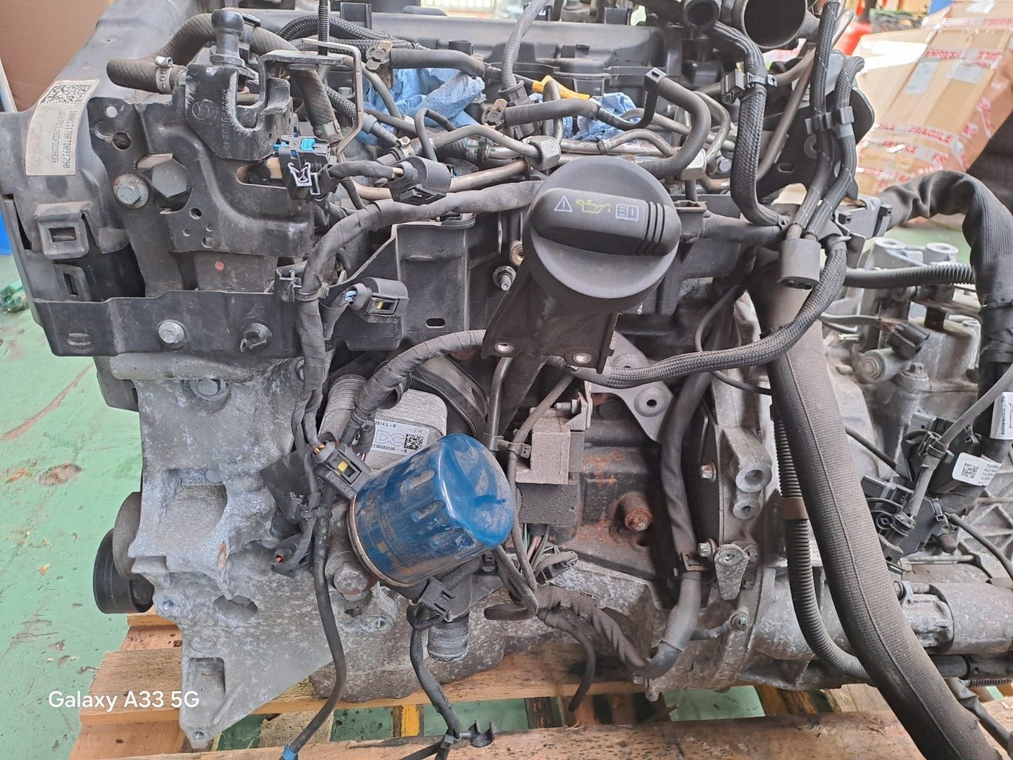 ✅MERCEDES W176 1.5 DIESEL ENGINE WITH GEARBOX COMPLETE Warranty xAA - Image 2