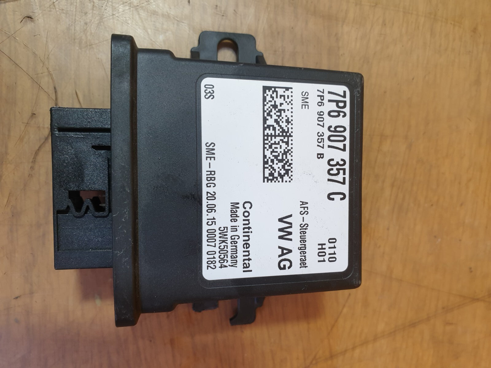 ✅2015 AUDI A3 E-TRON 1.4P HEADLIGHT CONTROL MODULE ECU 7P6907357C +WARRANTY A204 - Image 4