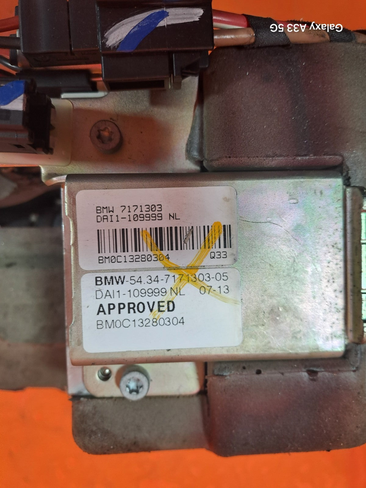 ✅BMW E88 118D M SPORT 2.0 DIESEL 2013 HYDRAULIC ROOF PUMP MOTOR 7171303 Warranty - Image 7