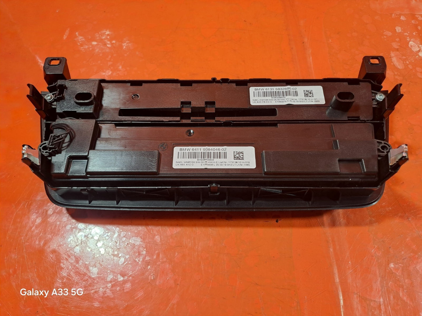 ✅BMW F23 218D 2.0 DIESEL 2019 RADIO CD & A/C CLIMATE CONTROL PANEL 9384046 A344 - Image 8