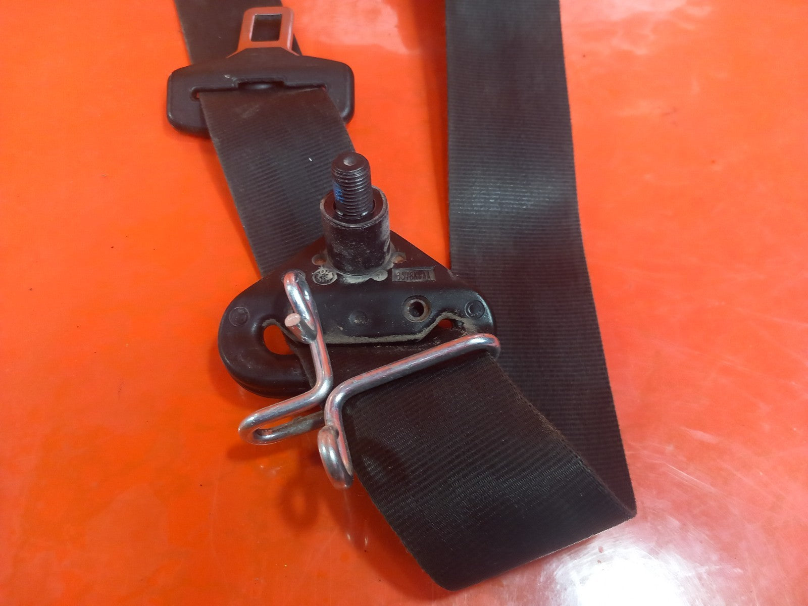 ✅2014 Ford Transit Custom Front Left Seat Belt BK21-V61294-ECW + Warranty A384 - Image 4