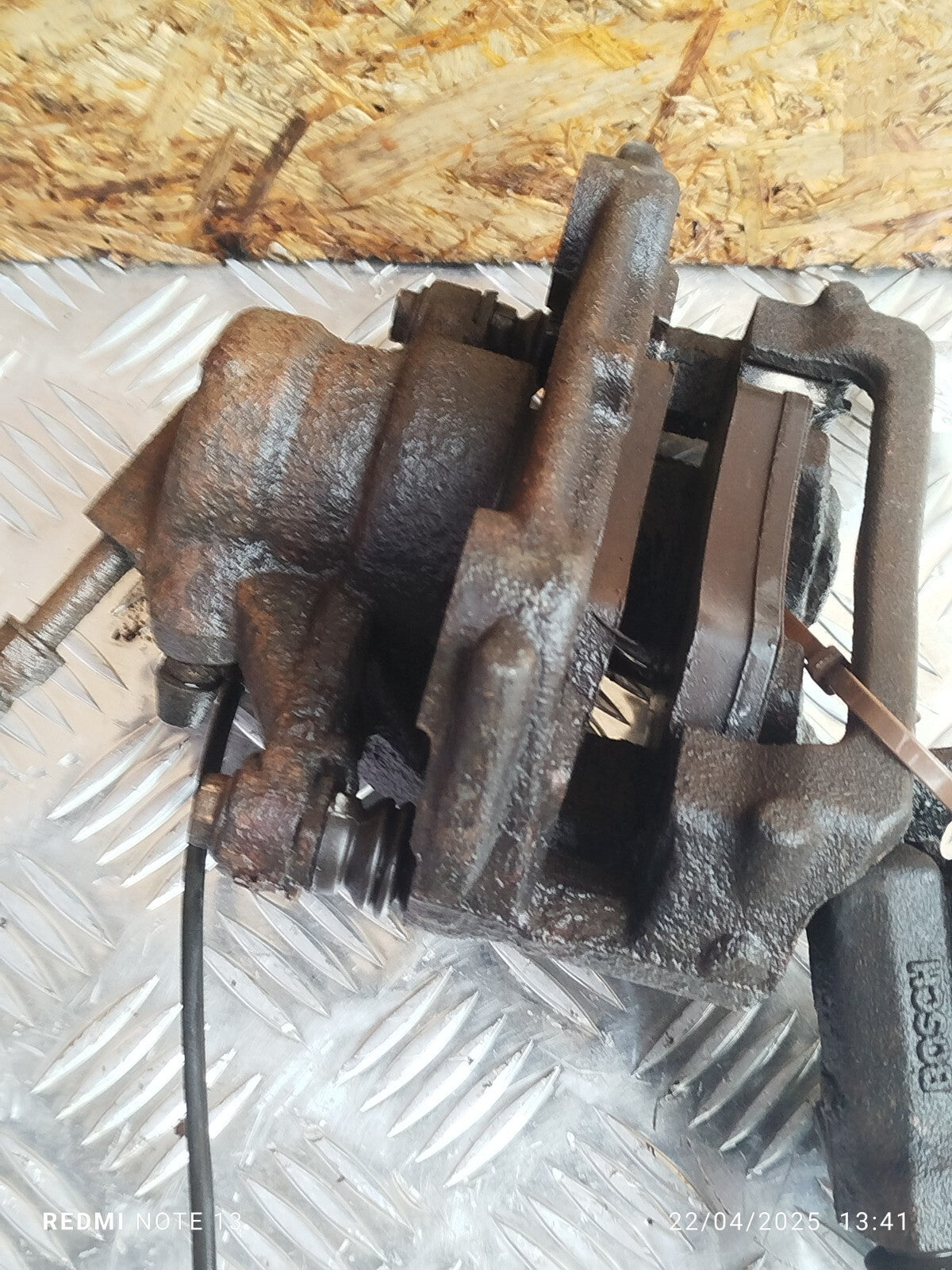 ✅VW CRAFTER CR35 2.0 DIESEL 2015 REAR RIGHT & LEFT BRAKE CALIPERS Y04127 A278 - Image 12