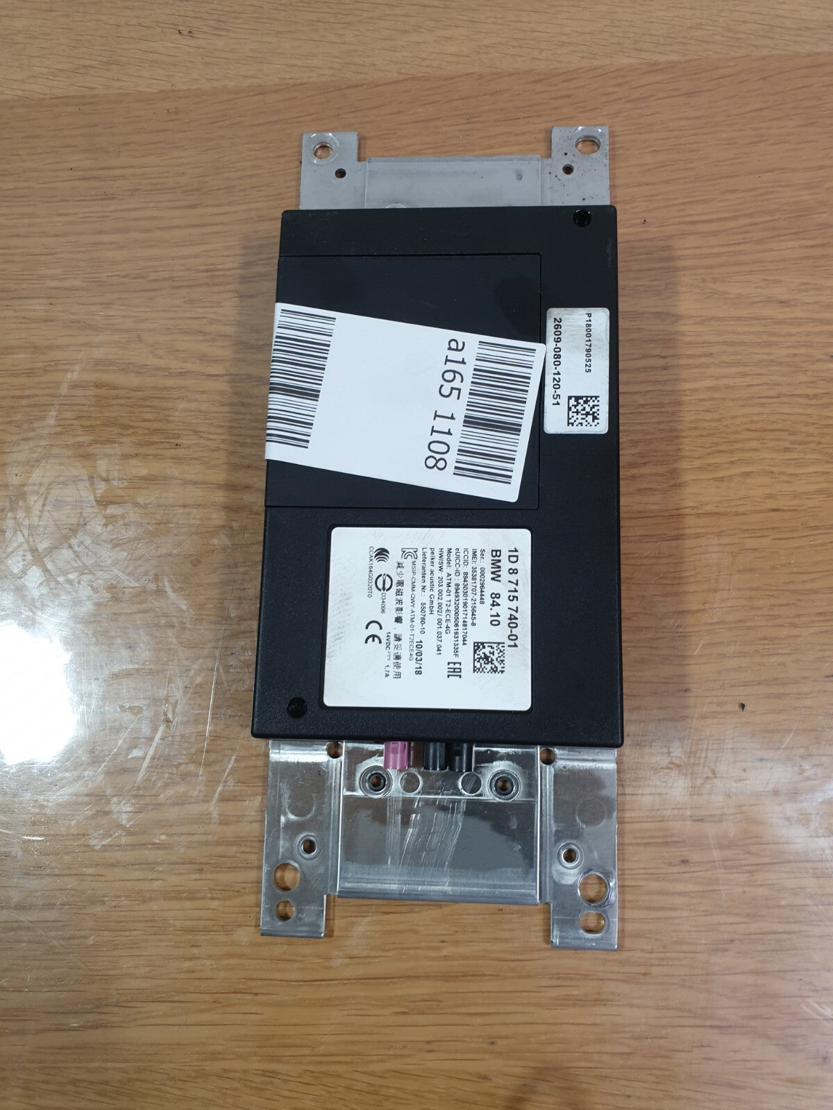 ✅2018 BMW 4 SERIES F33 2.0D TELEMATIC CONTROL MODULE ECU 8715740 + WARRANTY A165 - Image 2