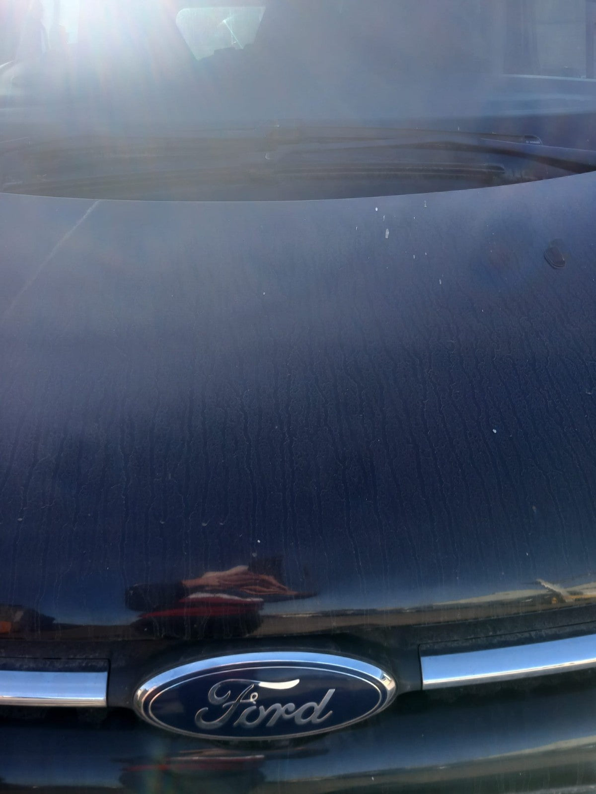 ✅2015 Ford Tourneo Custom Bonnet Hood Black + Warranty A371 - Image 2