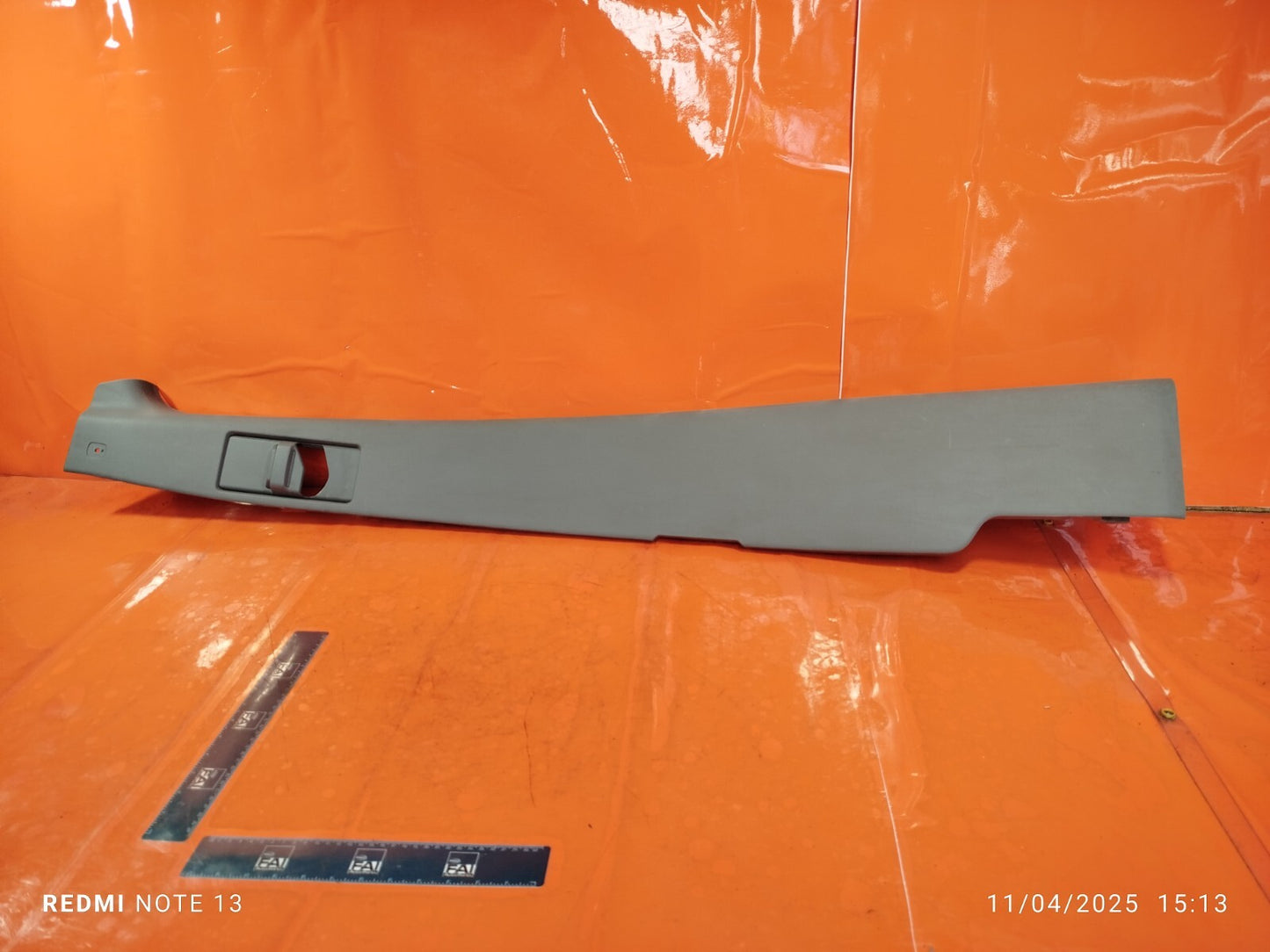 ✅VW CRAFTER CR35 2.0 DIESEL 2015 LEFT SIDE B-PILLAR COVER TRIM A9066900007 A278 - Image 1