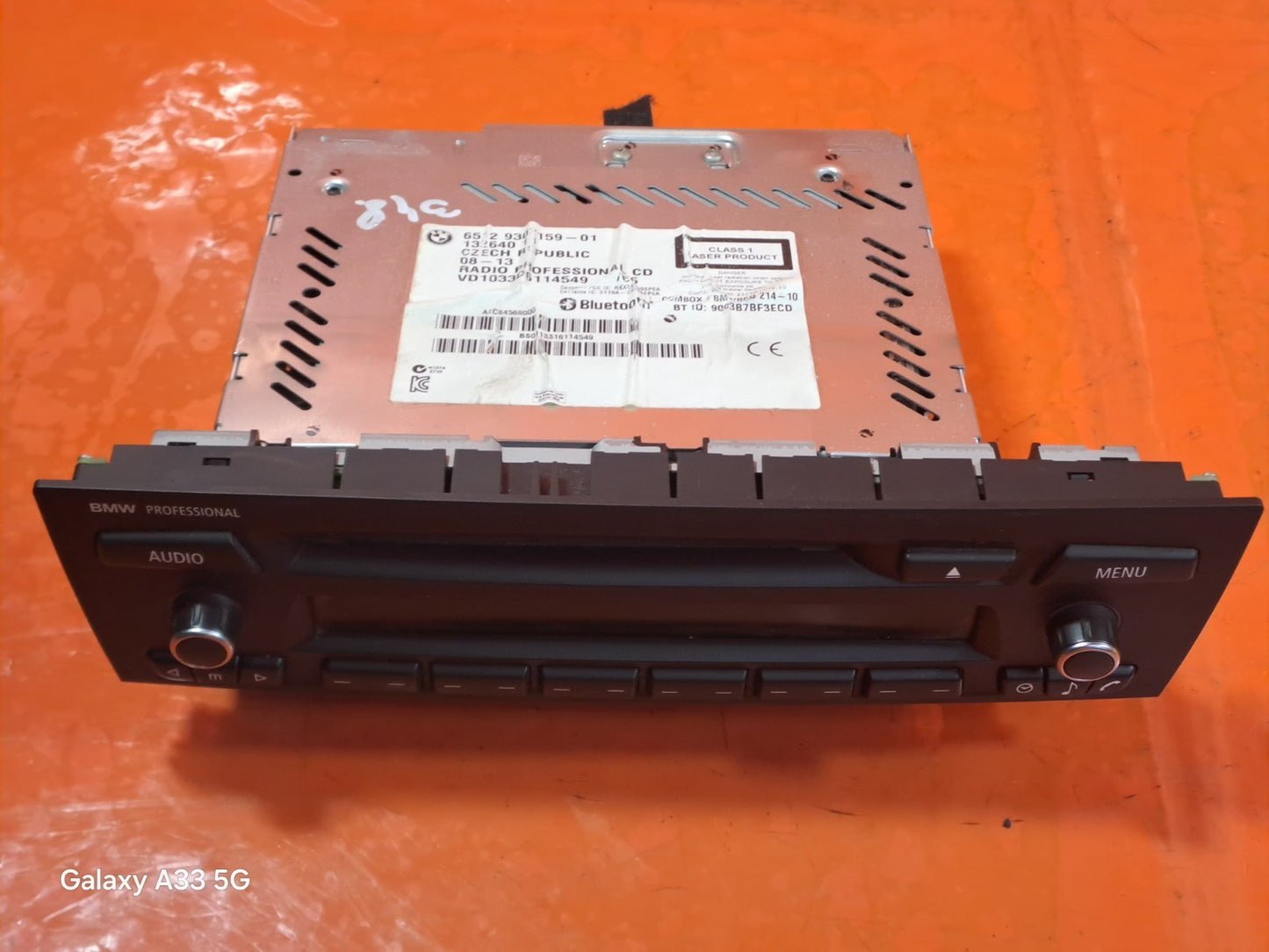 ✅2013 BMW 1 SERIES E88 RADIO CD PLAYER HEAD UNIT 9302159 + WARRANTY A348 - Image 1