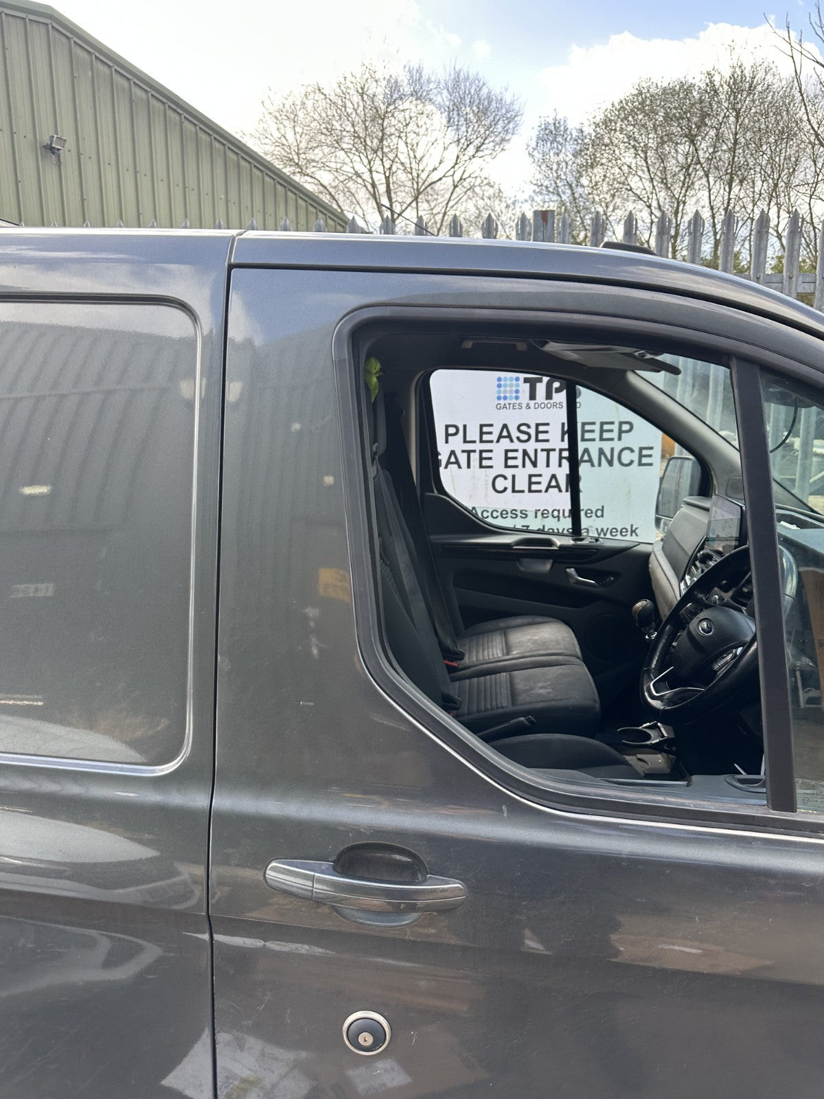 ✅2019 Ford Transit Custom Front Right Door Bare W/o Mirror Grey + Warranty A376 - Image 2
