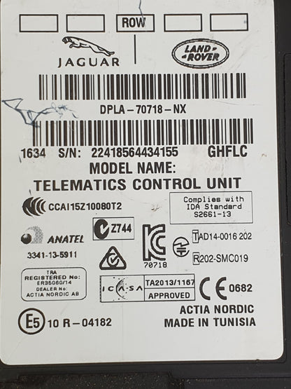 ✅2016 LAND ROVER DISCOVERY SPORT L550 TELEMATICS CONTROL MODULE DPLA-70718-NX - Image 9