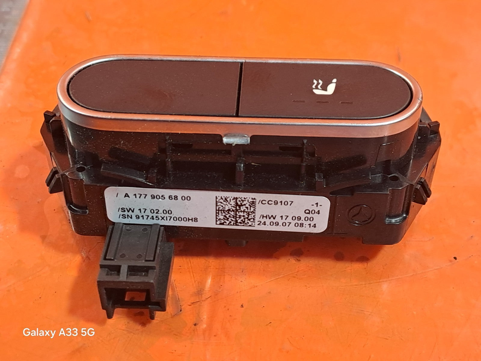 ✅2025 MERCEDES A CLASS W177 HEATED SEAT SWITCH FRONT RIGHT A177905680 + WARRANTY - Image 11
