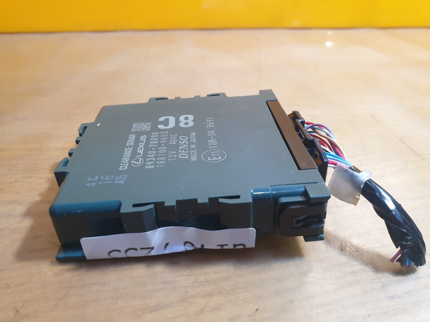 ✅2019 LEXUS NX 300H 2.5P HYBRID CLEARANCE SONAR WARNING MODULE 89340-08090 A146 - Image 4