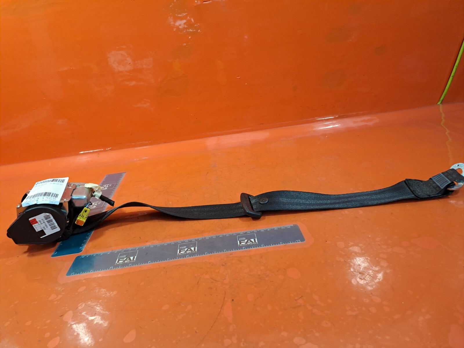 ✅2012 AUDI A5 1.8P REAR LEFT PASSENGER SIDE SEAT BELT 8F0857805 + WARRANTY A222 - Image 1