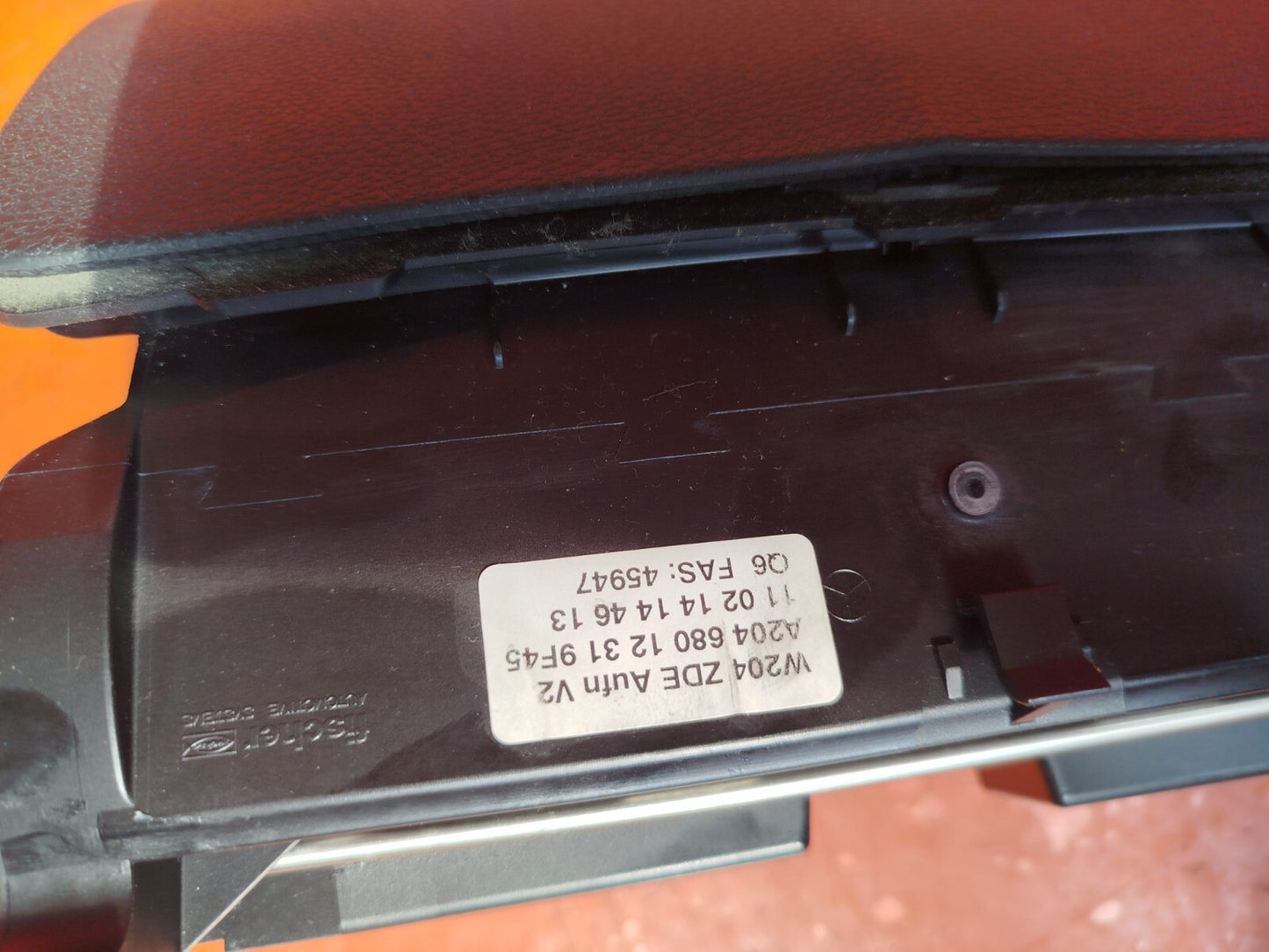 ✅2011 MERCEDES C CLASS W204 DISPLAY SCREEN & COVER A2048205497 + WARRANTY - Image 9