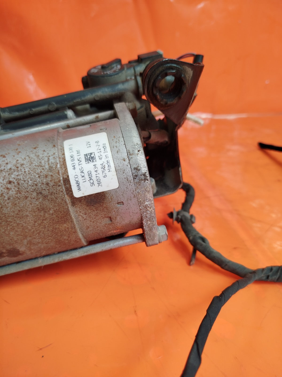 ✅2013 MERCEDES E CLASS W212 AIR SUSPENSION COMPRESSOR A2123200404 +WARRANTY A271 - Image 12