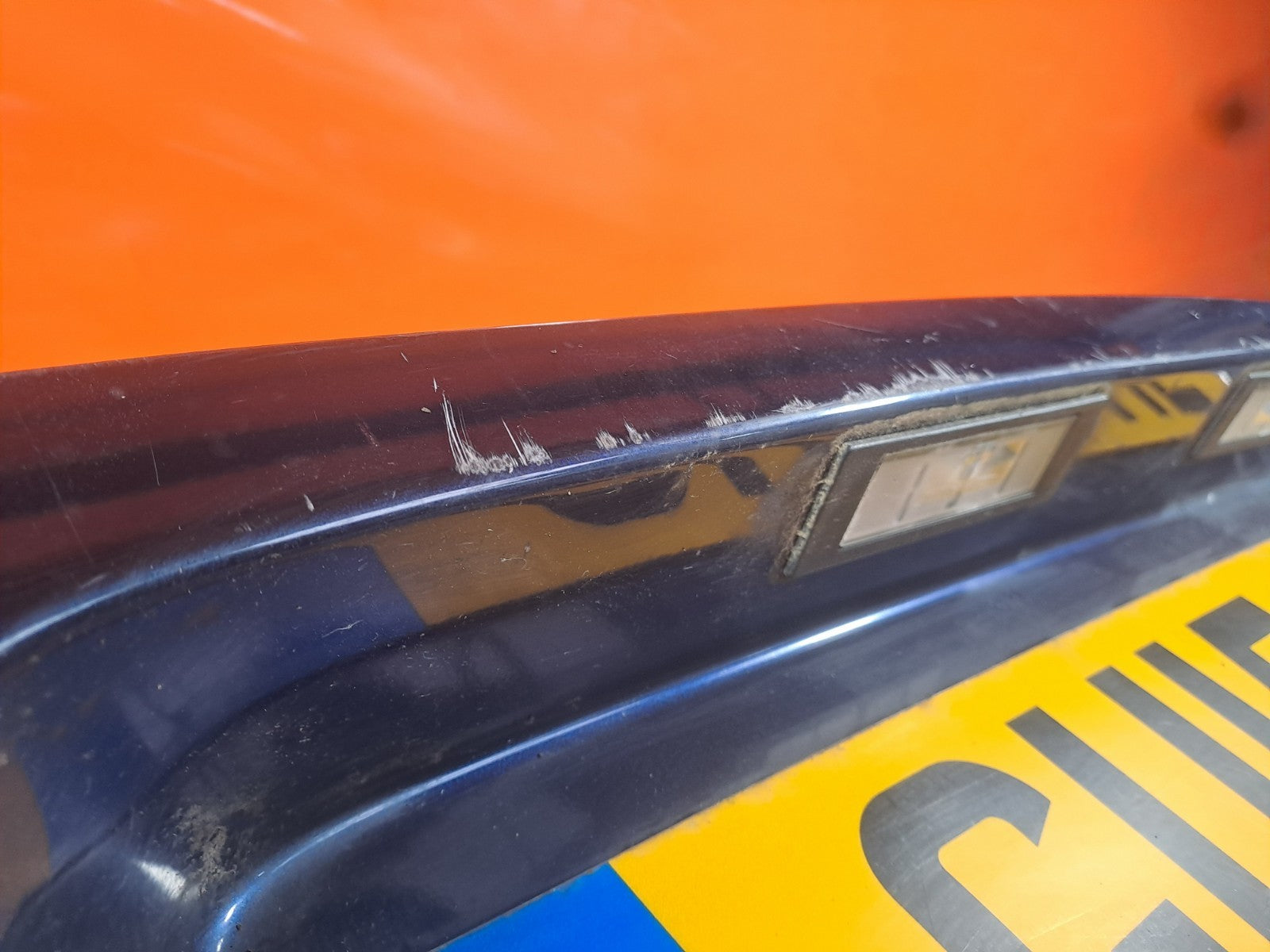✅BMW 118D F20 2.0 Diesel 2015 Rear Bumper Blue Scratches A316 - Image 10