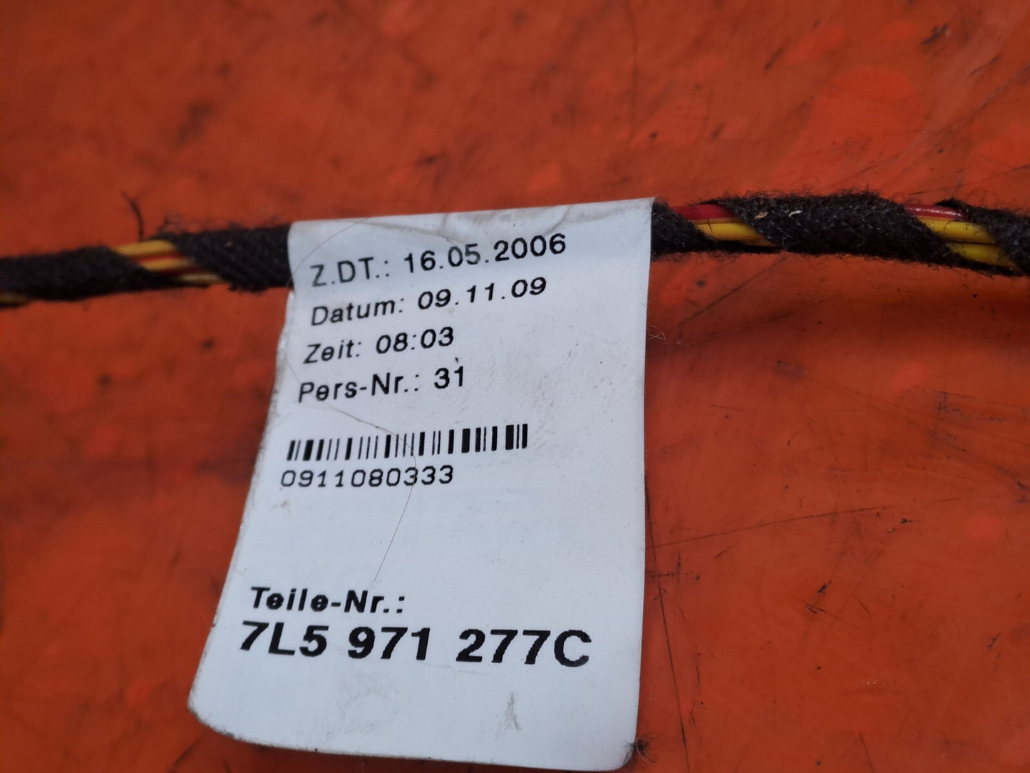 ✅PORSCHE CAYENNE V6 3.6 PETROL 2010 TAILGATE WIRING LOOM 7L5971277C Warranty - Image 3