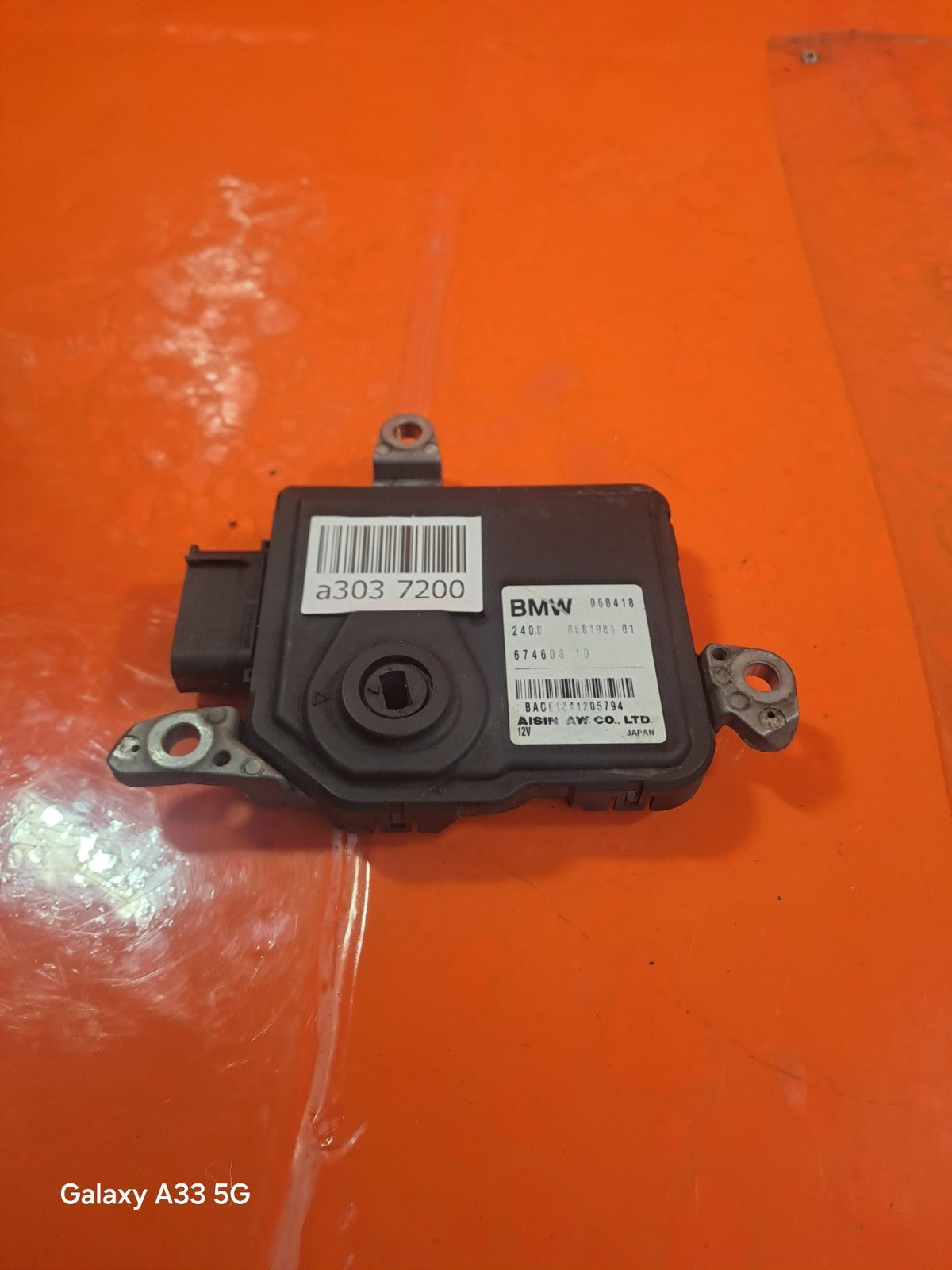 ✅2018 BMW X1 F48 2.0P GEARBOX CONTROL MODULE ECU 8681981 + WARRANTY A303 - Image 4