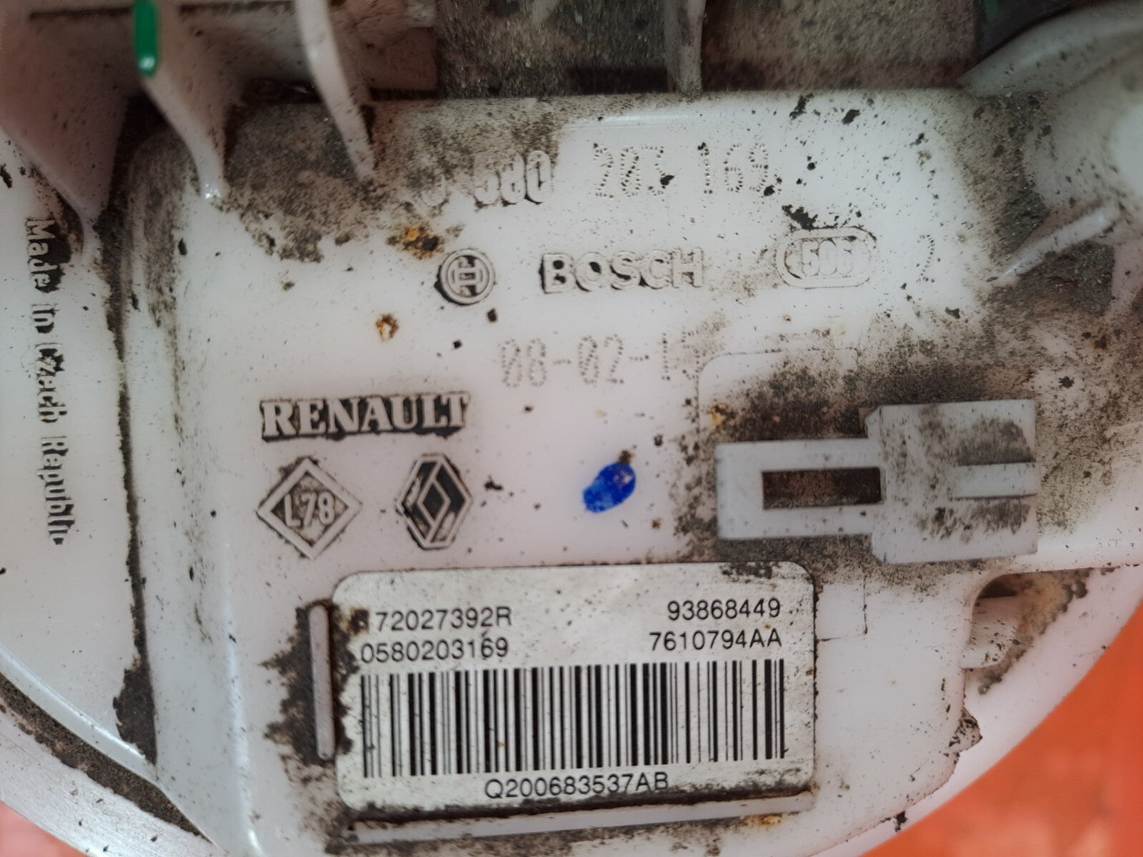 ✅2016 RENAULT TRAFIC MK3 Sl27 1.6D FUEL PUMP SENDER UNIT 172027392R + WARRANTY - Image 11