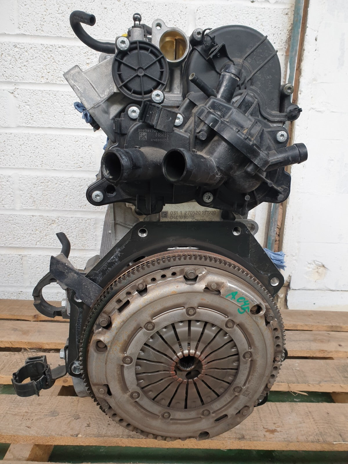 VW/AUDI/SEAT 2020 SKODA KAROQ 1.0 TSI PETROL ENGINE BARE DKR A045 WARRANTY - Image 7