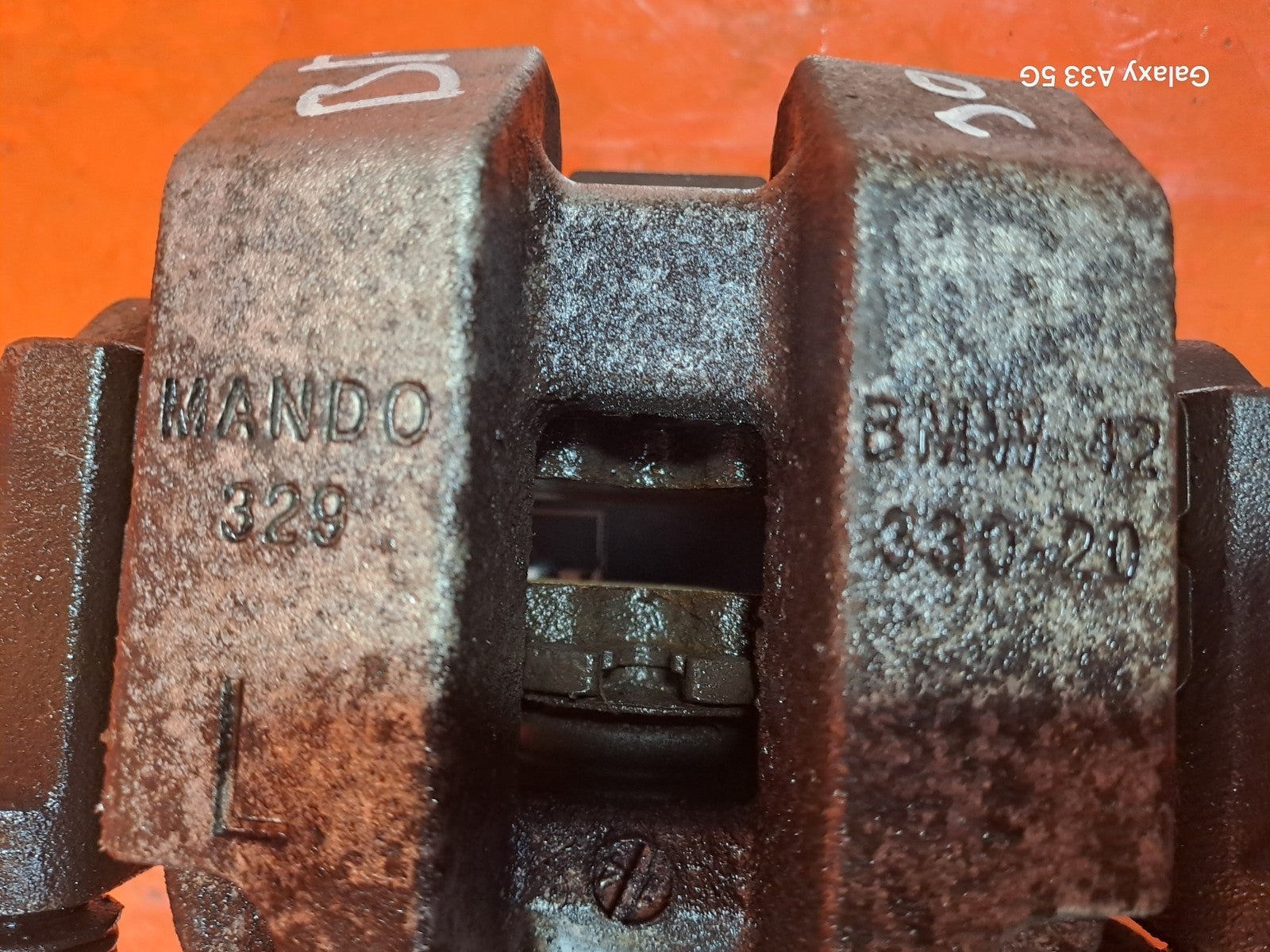 ✅BMW 330E G21 2.0 PETROL 2022 REAR RIGHT BRAKE CALIPER 42/330/20 Warranty A305 - Image 4