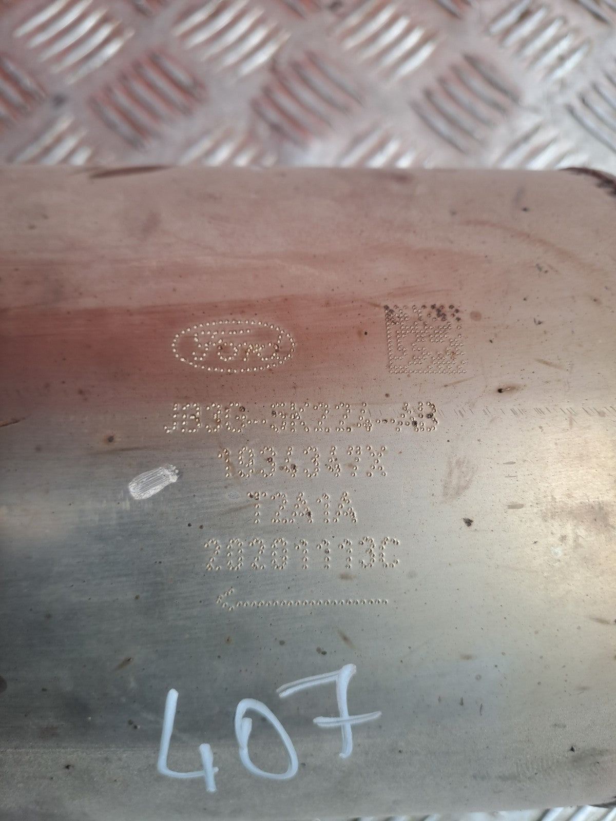 Ford Ranger Wildtrak 2.0 Diesel 2021 Catalytic Converter JB3G5K224AB A407 - Image 9