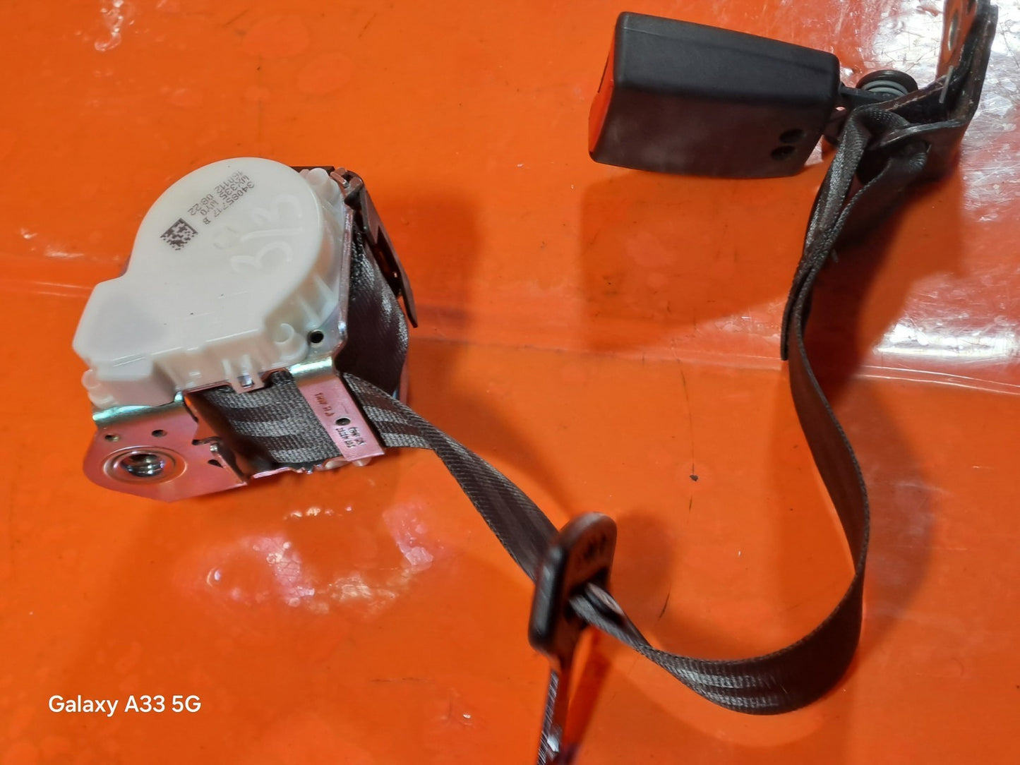 ✅2013 FORD FOCUS MK3 TITANIUM X SEAT BELT REAR MIDDLE With Buckle BM51-611B64-BE - Image 3