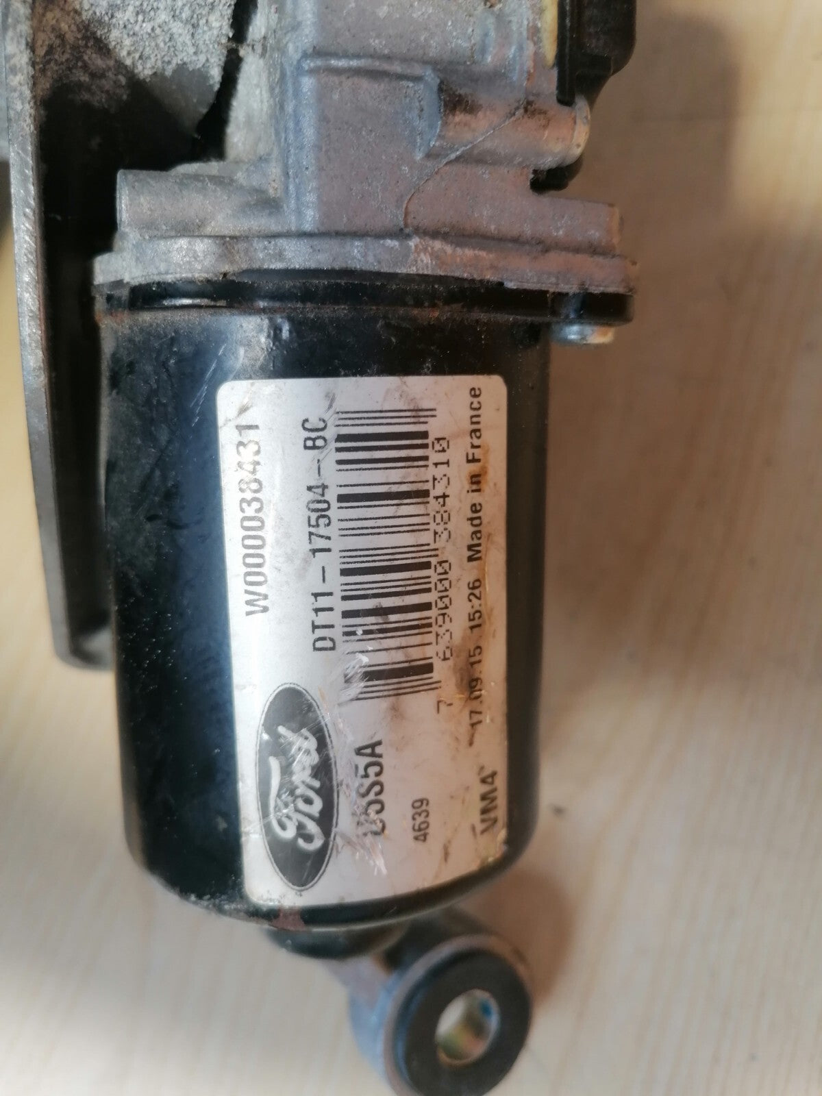 FORD TRANSIT MK2 1.6 DIESEL FRONT WINDSHIELD WIPER MOTOR W000031408 X00 - Image 7