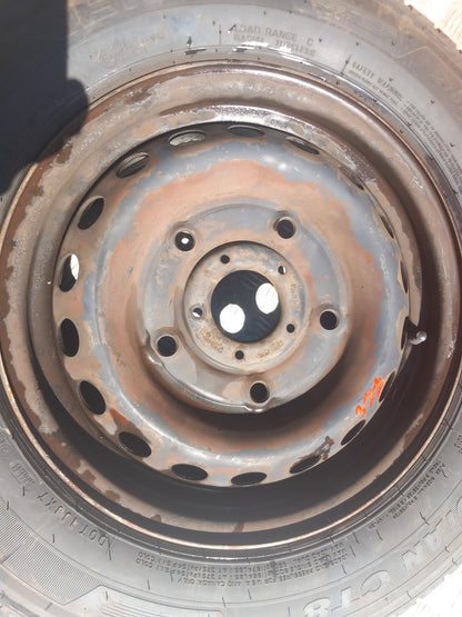2015 Ford Tourneo Custom Steel Wheel w/ Tyre 215/65 R15 BK21-1007-AA A377 - Image 2