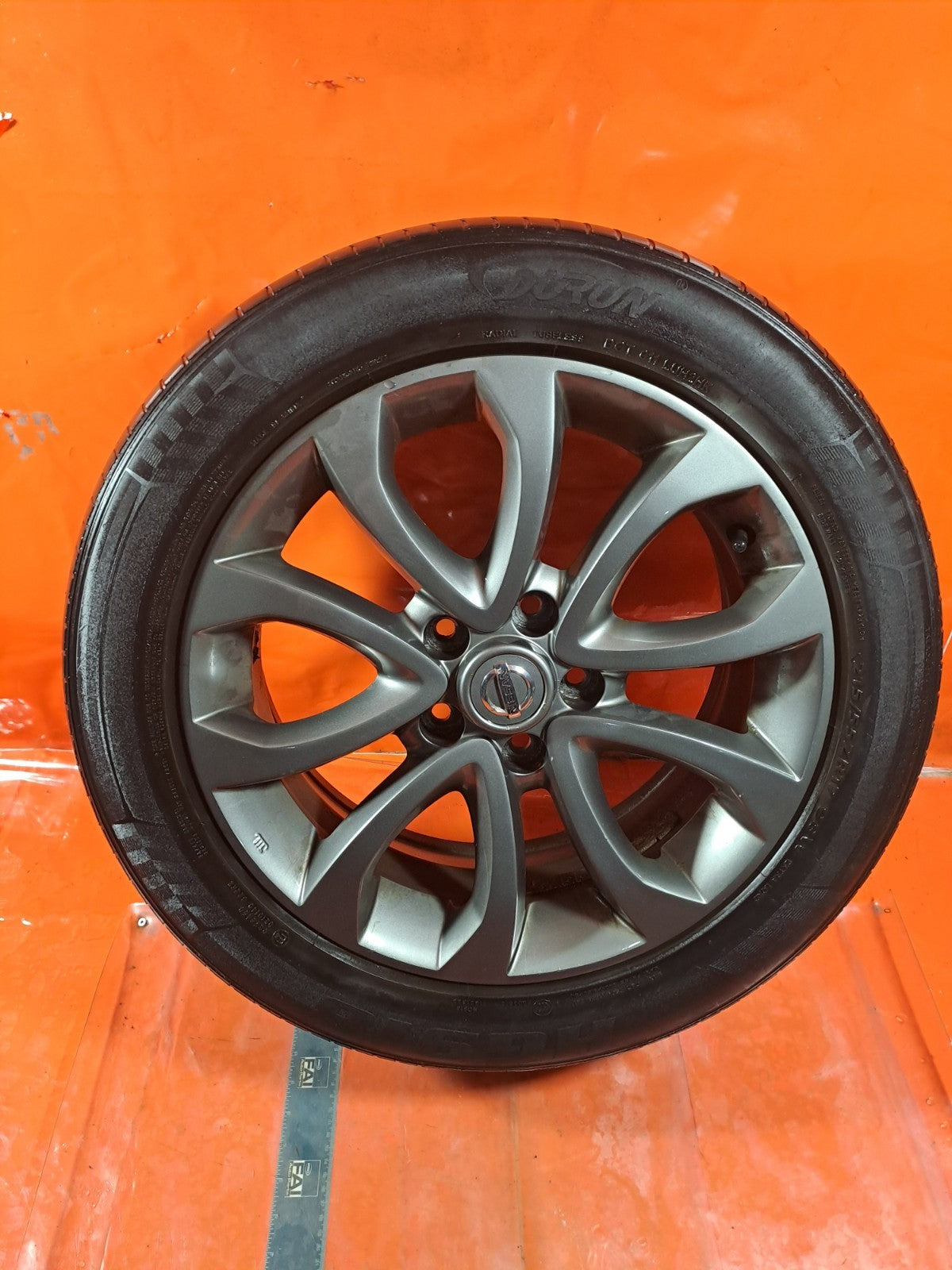 ✅2017 NISSAN JUKE TEKNA F15 ALLOY WHEEL WITH TYRE 215/55 R17 + WARRANTY A322 - Image 4