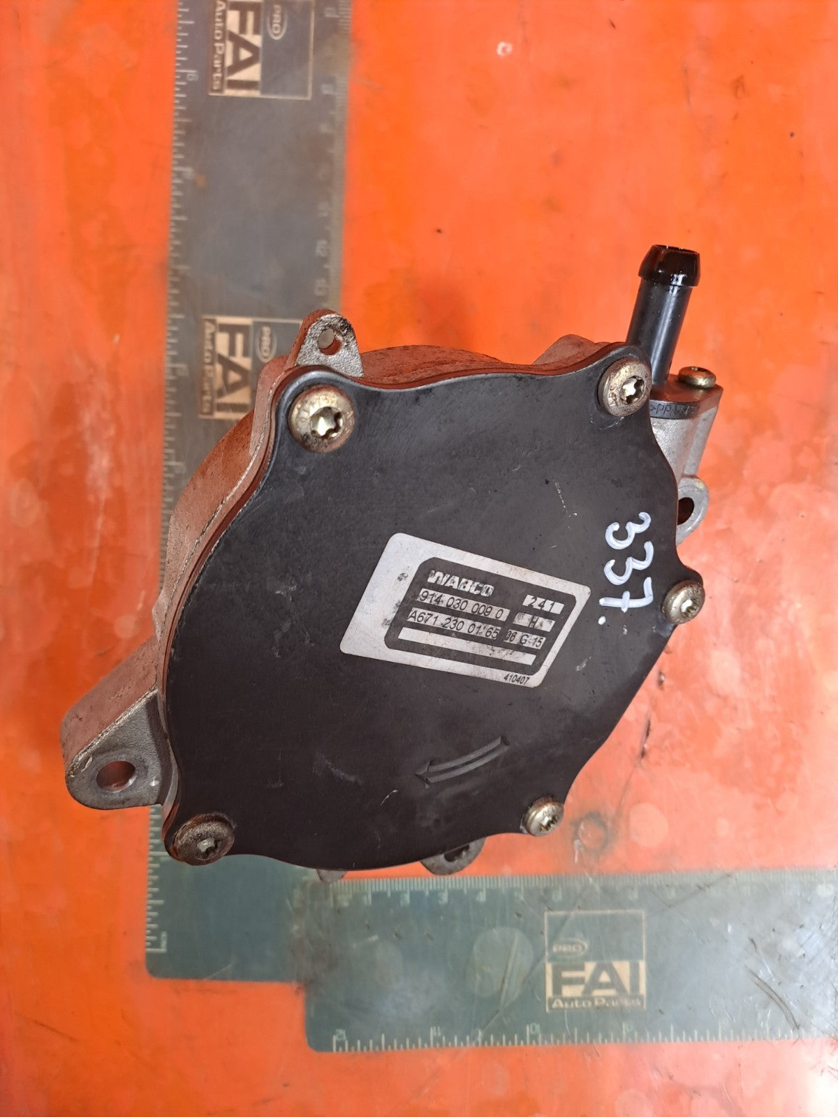 ✅SSANGYONG KORANDO 2.2 DIESEL 2015 D22DTF BRAKE VACUUM PUMP A6712300165 Warranty - Image 5
